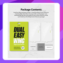 Ringke Dual Easy Wing Film Screen Protector for Samsung Galaxy Note 20 Ultra