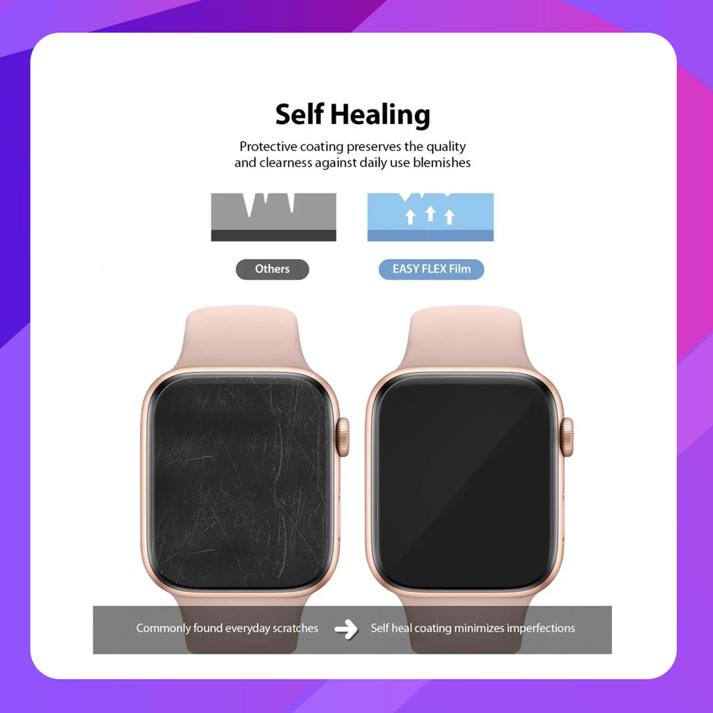 Ringke Easy Flex for Watch Screen Protector For Watch Series 7 (41mm)