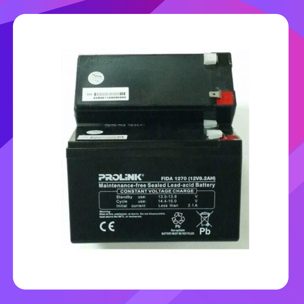 Prolink PS Battery 12V/ 8.2AH