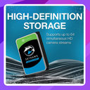 Seagate Surveillance Skyhawk Internal HDD 4TB
