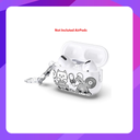 Case Studi Airpods Music Cat Case for AirPods Pro 2 (Matte Clear)