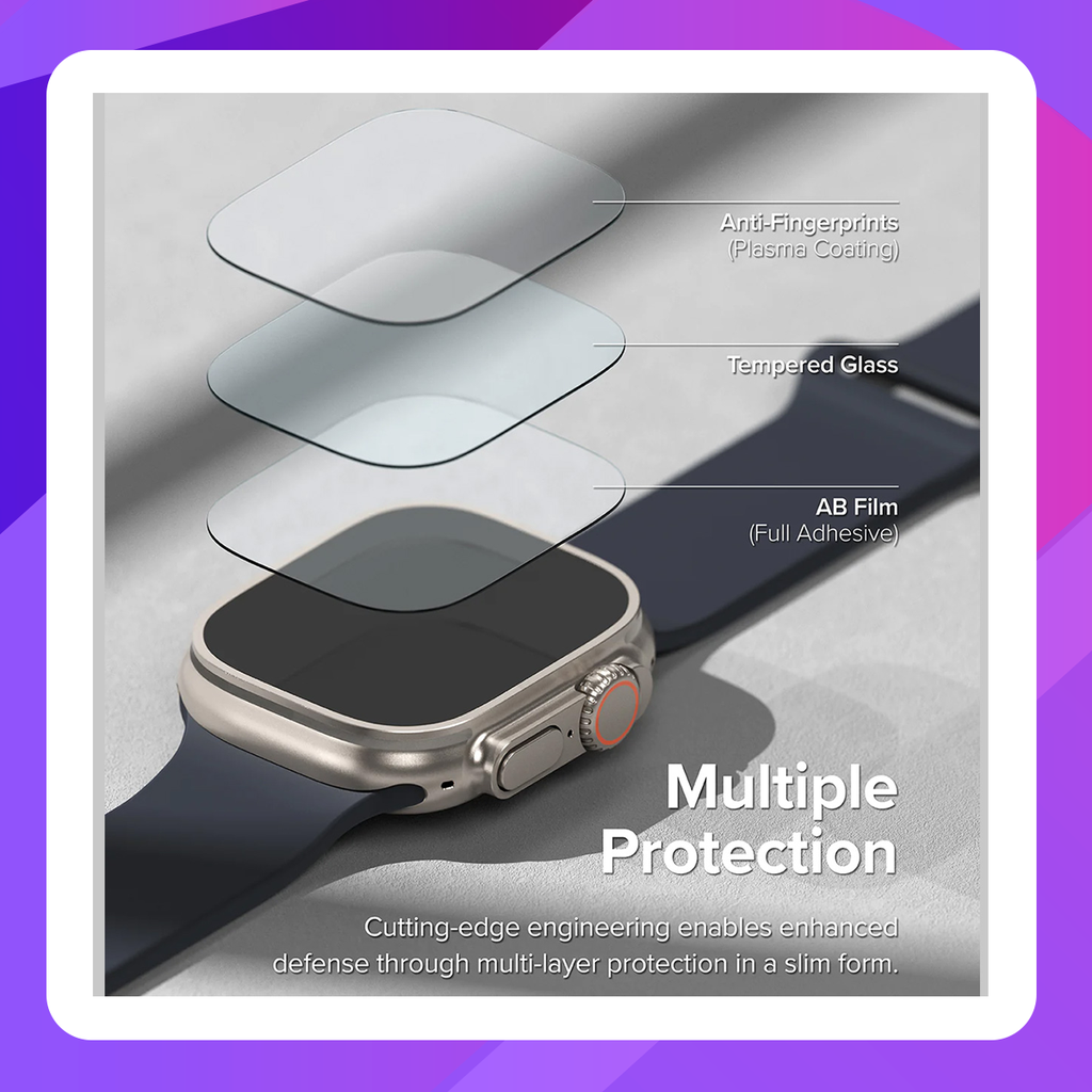 Ringke Screen Protector for Apple Watch 49mm (Clear)