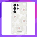 Kate Spade New York Defensive Hardshell Case for Samsung Galaxy S22 Ultra