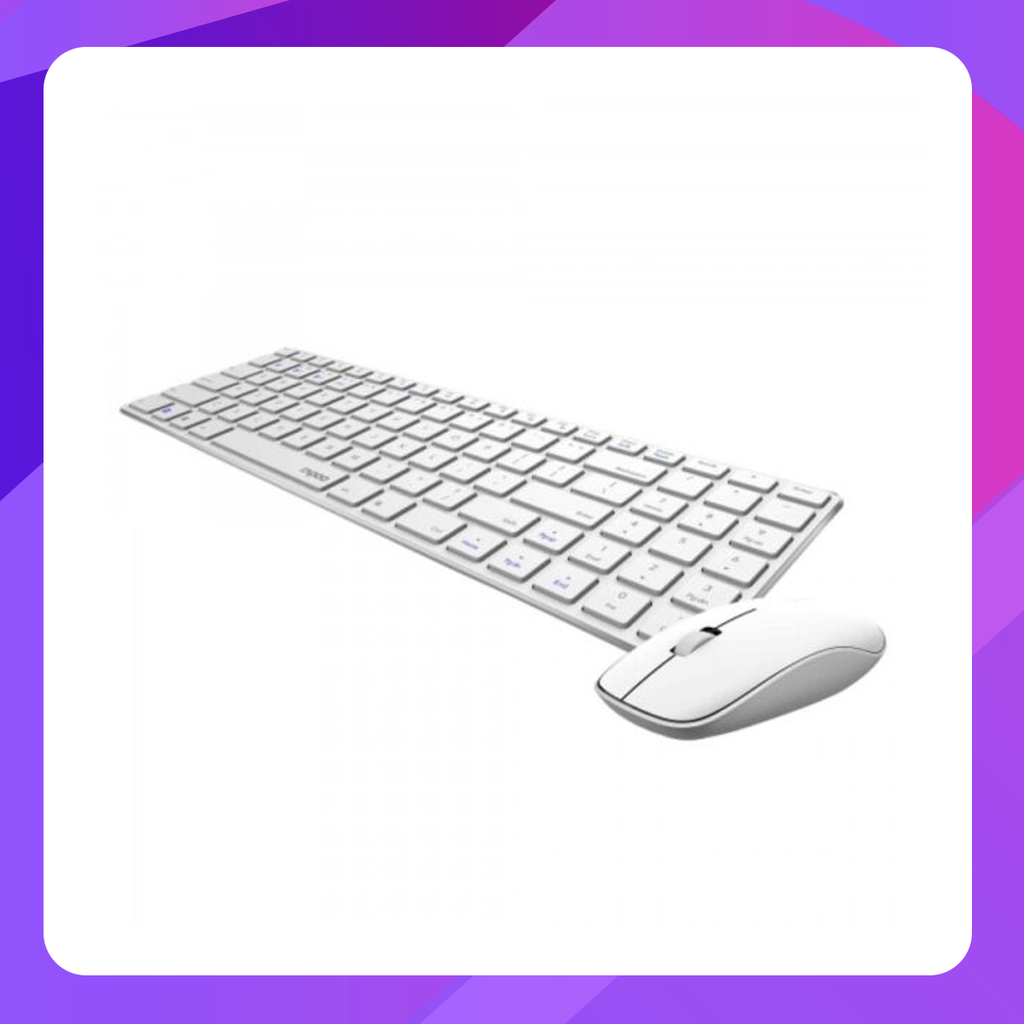 Rapoo 9300M Multi-mode Wireless Keyboard and Mouse Combo