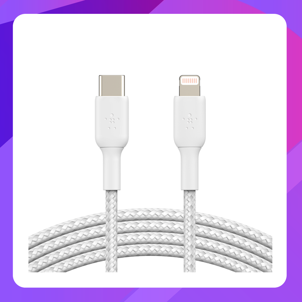 Belkin Boost Charge Braided USB-C to Lighting Cable