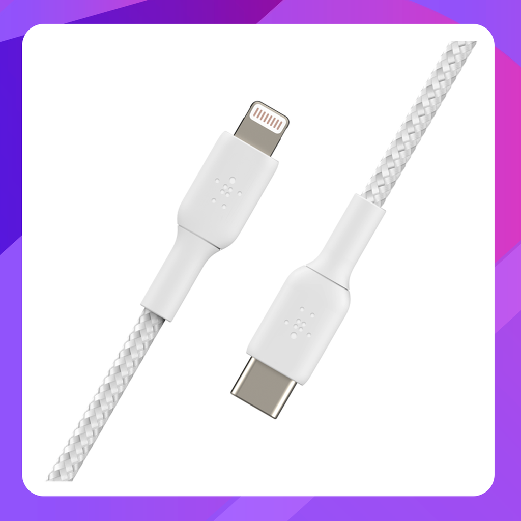 Belkin Boost Charge Braided USB-C to Lighting Cable