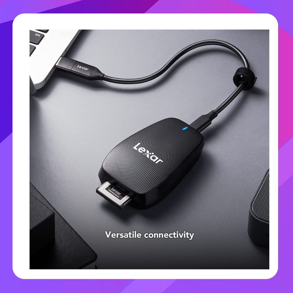 Lexar® Professional CFexpress™ Type B USB 3.2 Gen 2×2 Reader