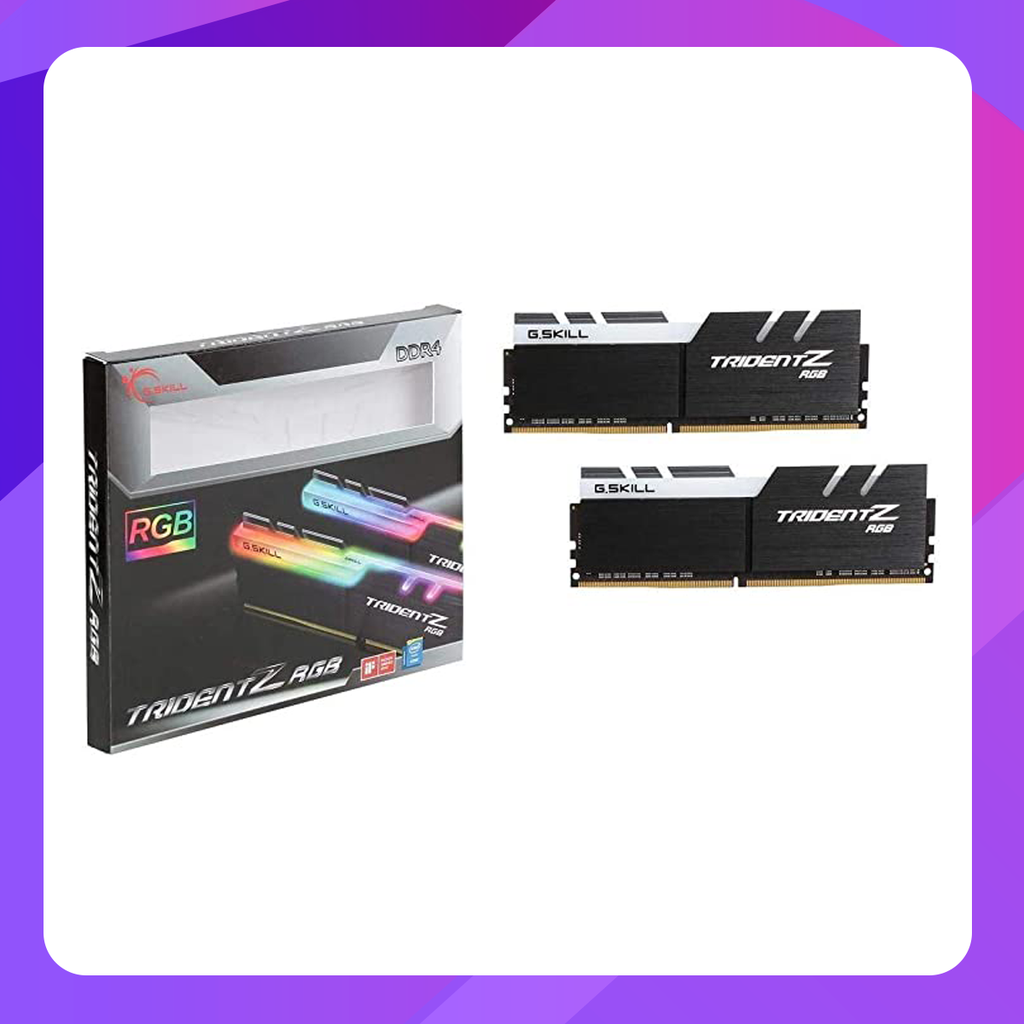 Gskill F4-3200C16D-32GTZR Trident Z RGB DDR4-3200 
32GB (2x16GB)