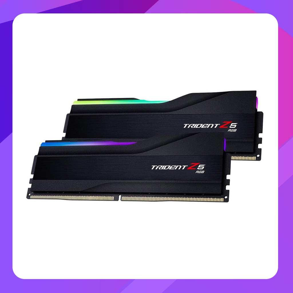 Gskill Trident Z5 RGB DDR5-5200 CL36-36-36-83 1.20V
32GB (2x16GB) Intel XMP (Black)