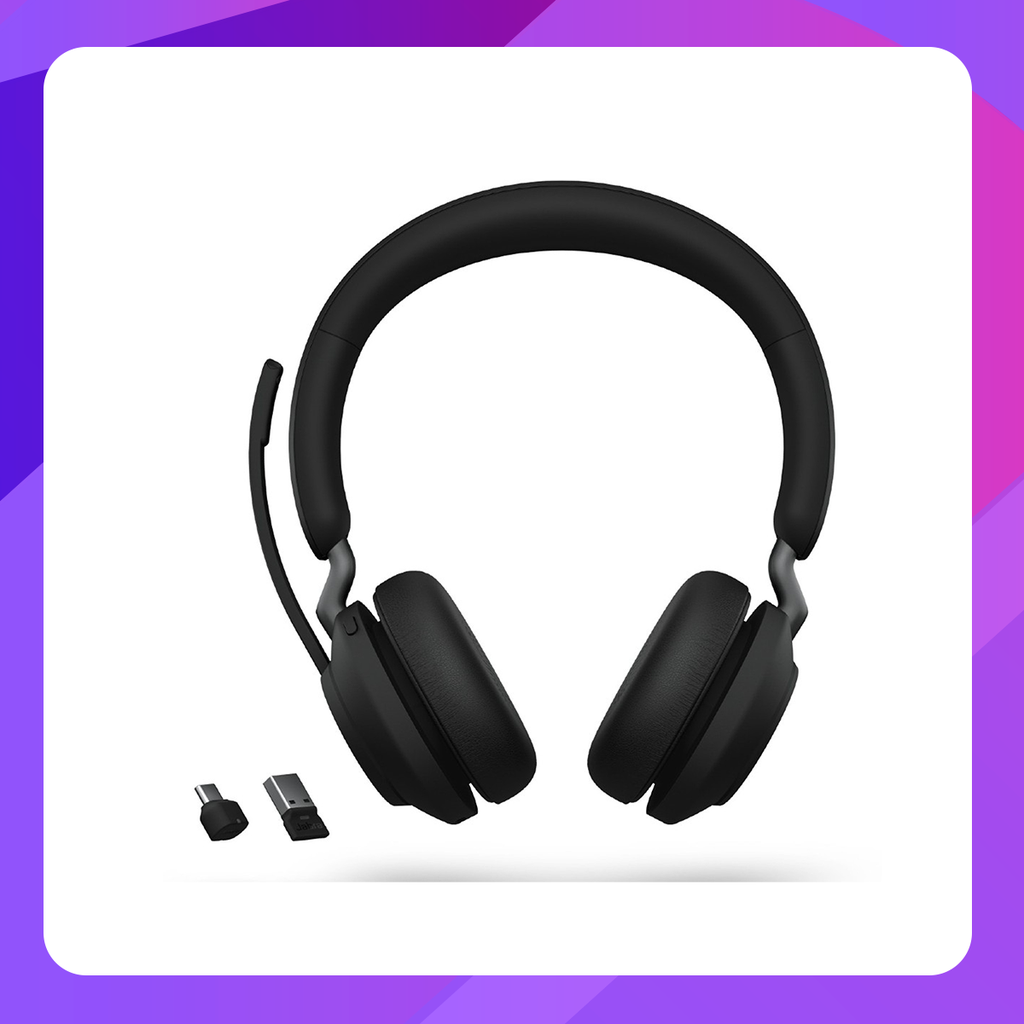 Jabra Evolve2 65, Link380a MS Stereo Black