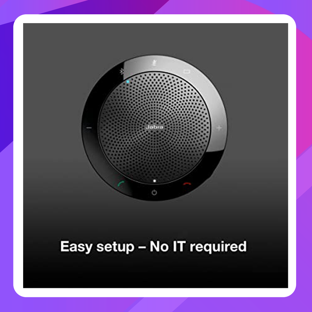 Jabra Speak 510+ MS Bluetooth Speakerphone