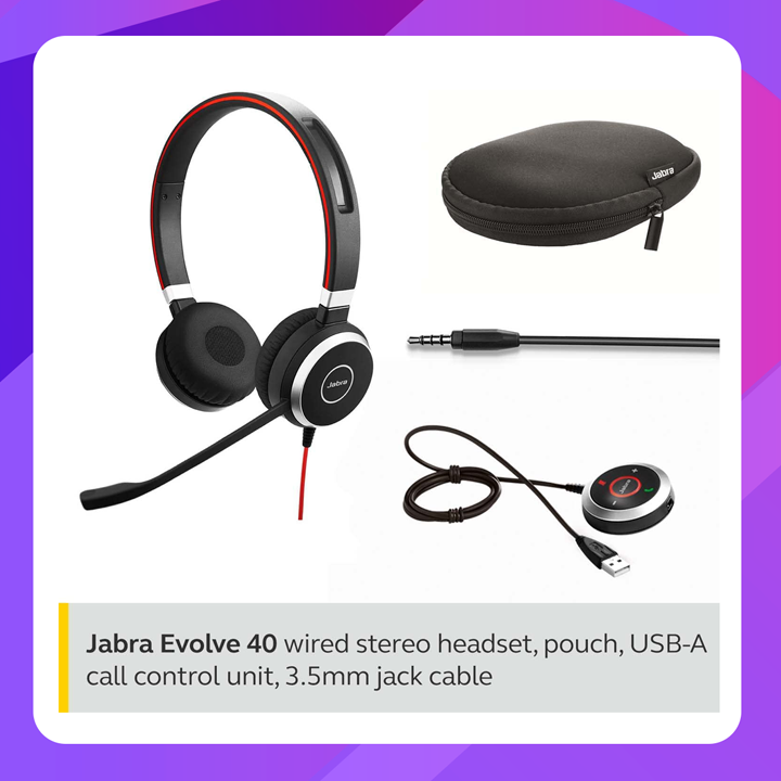 Jabra Evolve 40 MS Duo