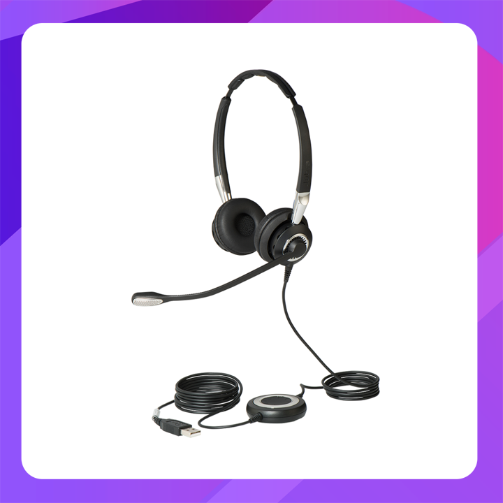 Jabra BIZ 2400 II Duo, Mic. 82 NC, Wideband