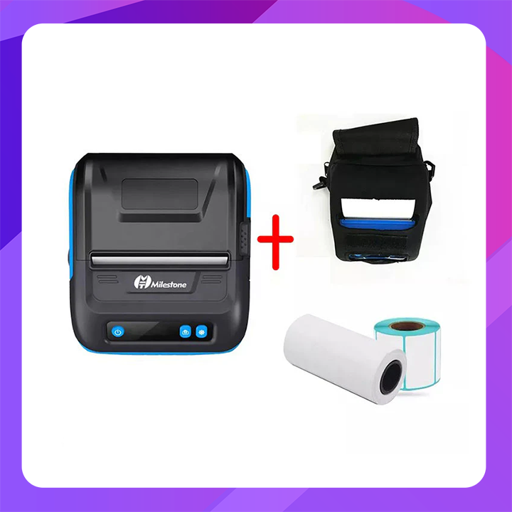 Milestone MHT-P29L Portable Label & Receipt Printer