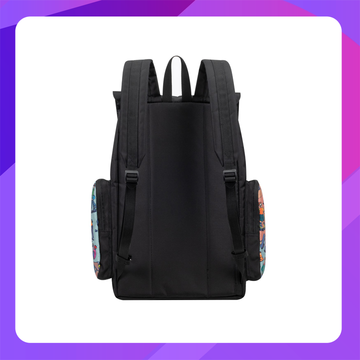 RIVACASE 5425 Agora black Urban Print backpack "Skaters", 15L / 12