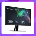 ViewSonic ColorPro 32" 4K UHD Pantone Validated 100% sRGB & Factory Pre-Calibrated Monitor with 60W USB-C