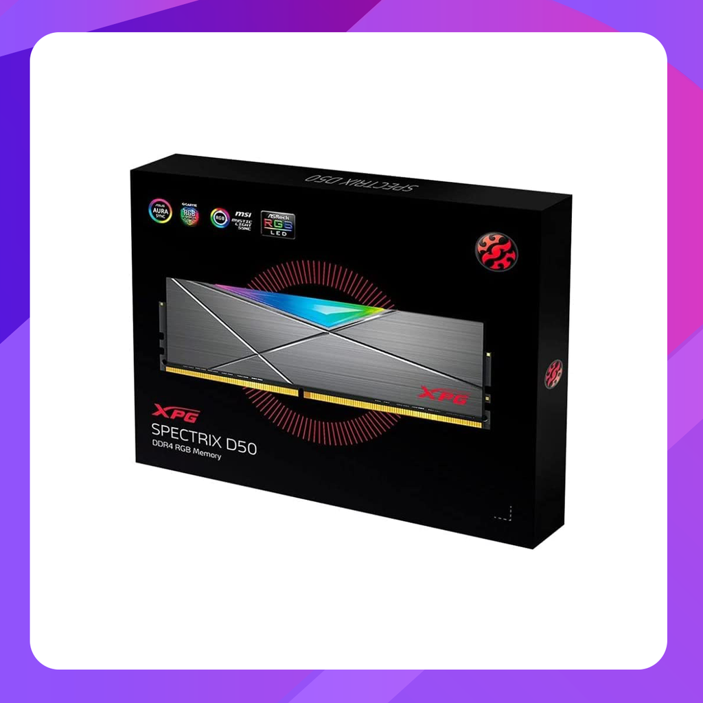 XPG SPECTRIX D50 DDR4 RGB 3600MHz 16GB*2(32GB)