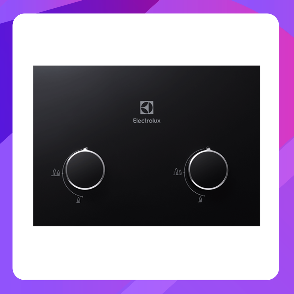 Electrolux 78cm UltimateTaste 300 built-in gas hob with 2 cooking zones