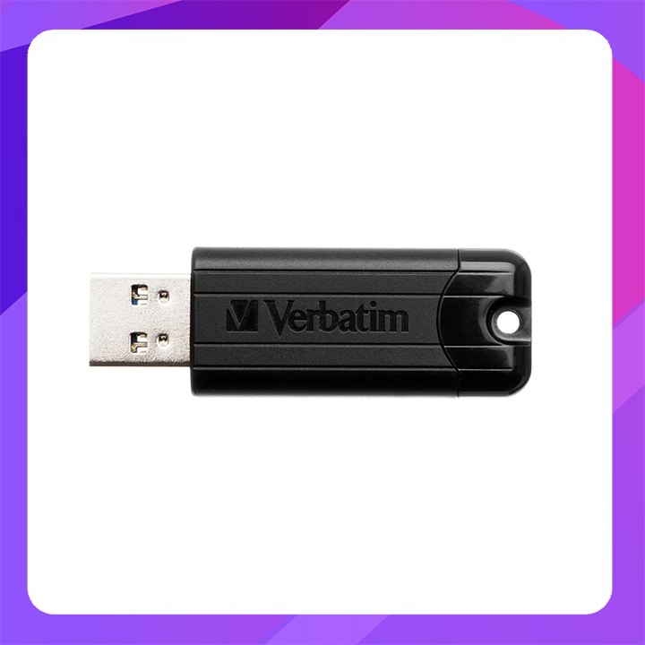 Verbatim Antibacterial Pinstripe USB 3.0 Drive (with Microban®)