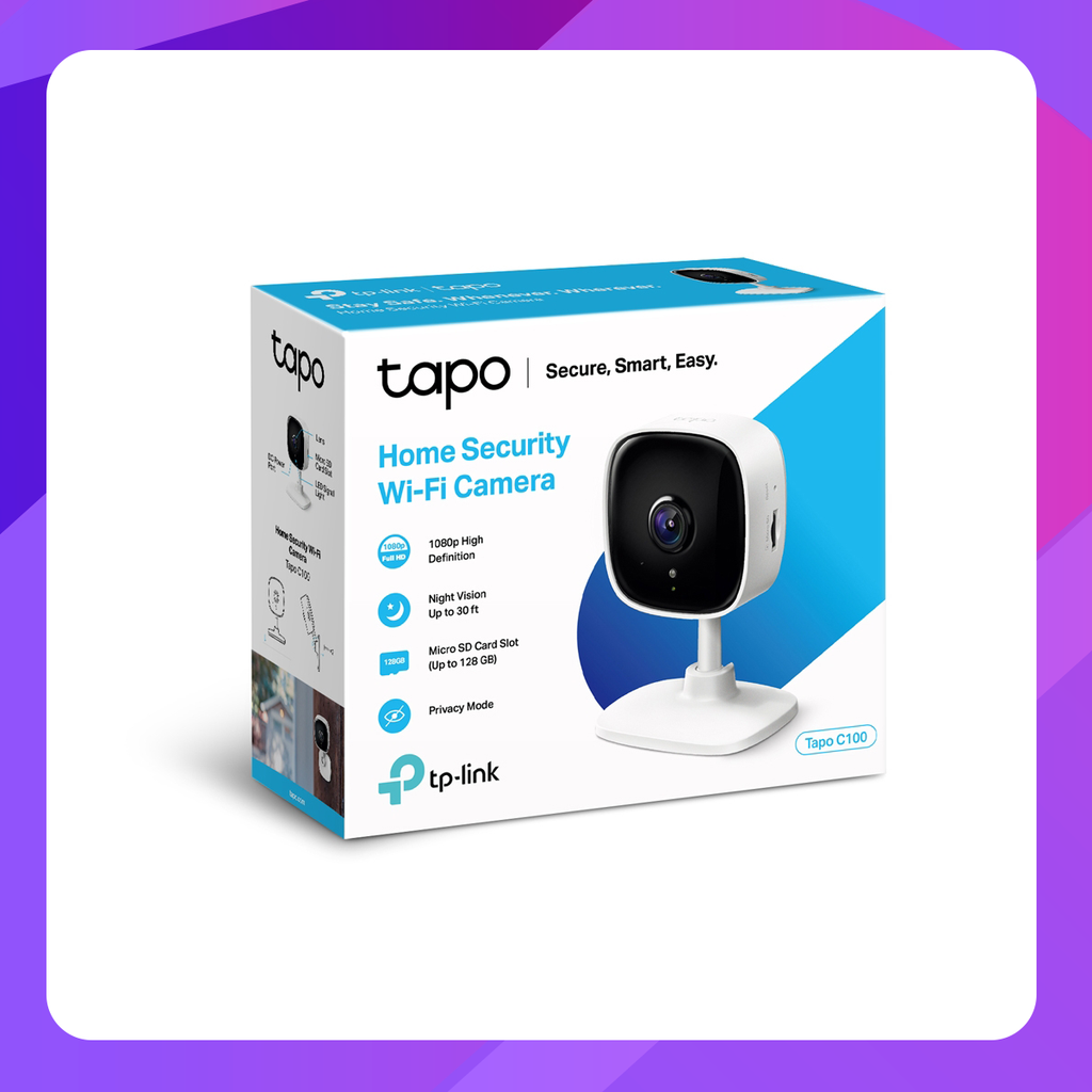 TP-Link Tapo C100 Home Security Wi-Fi Camera