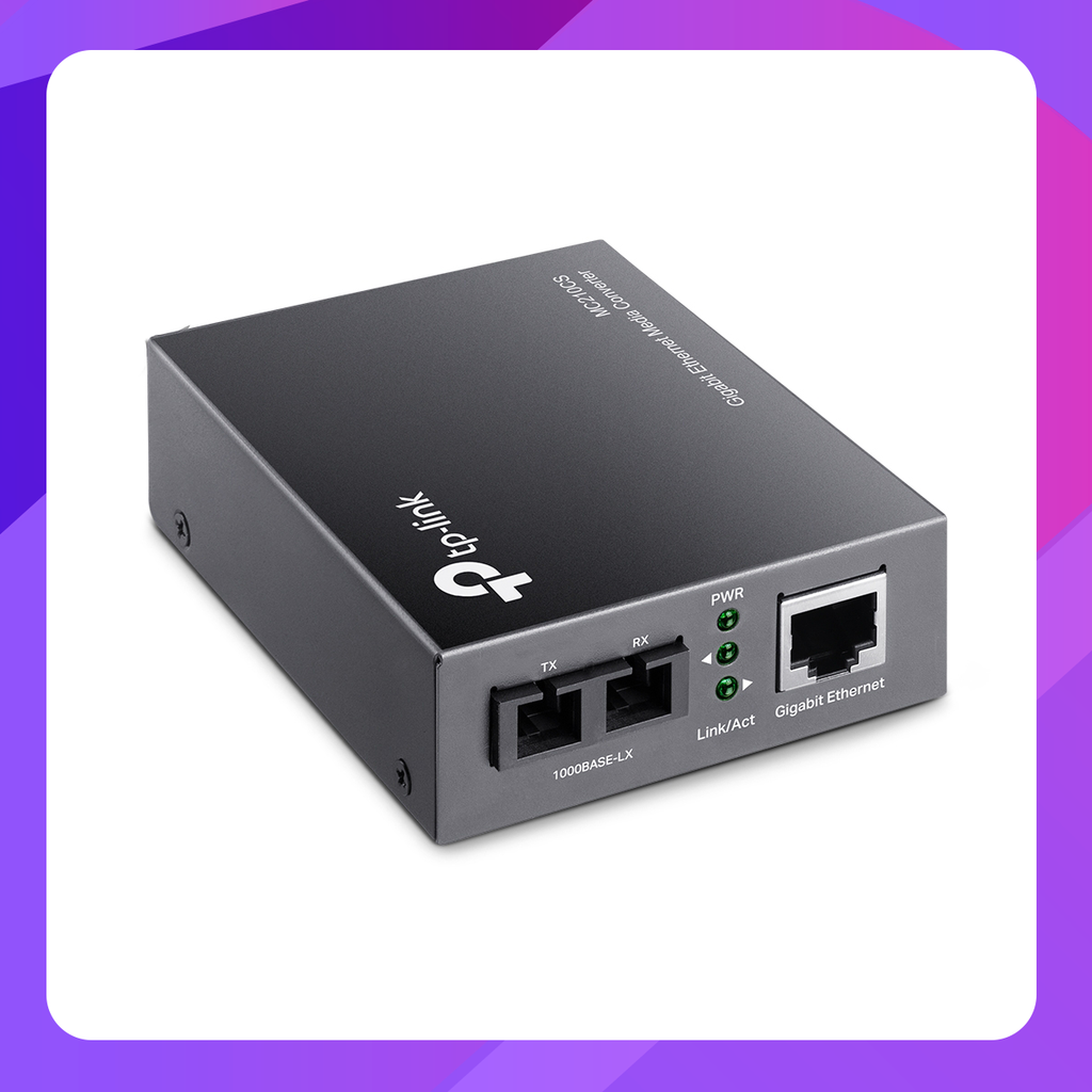 TP-Link Gigabit Single-Mode Media Converter