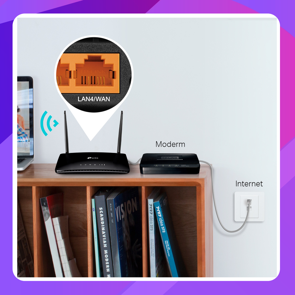 TP-Link TL-MR6400 300 Mbps Wireless N 4G LTE Router
