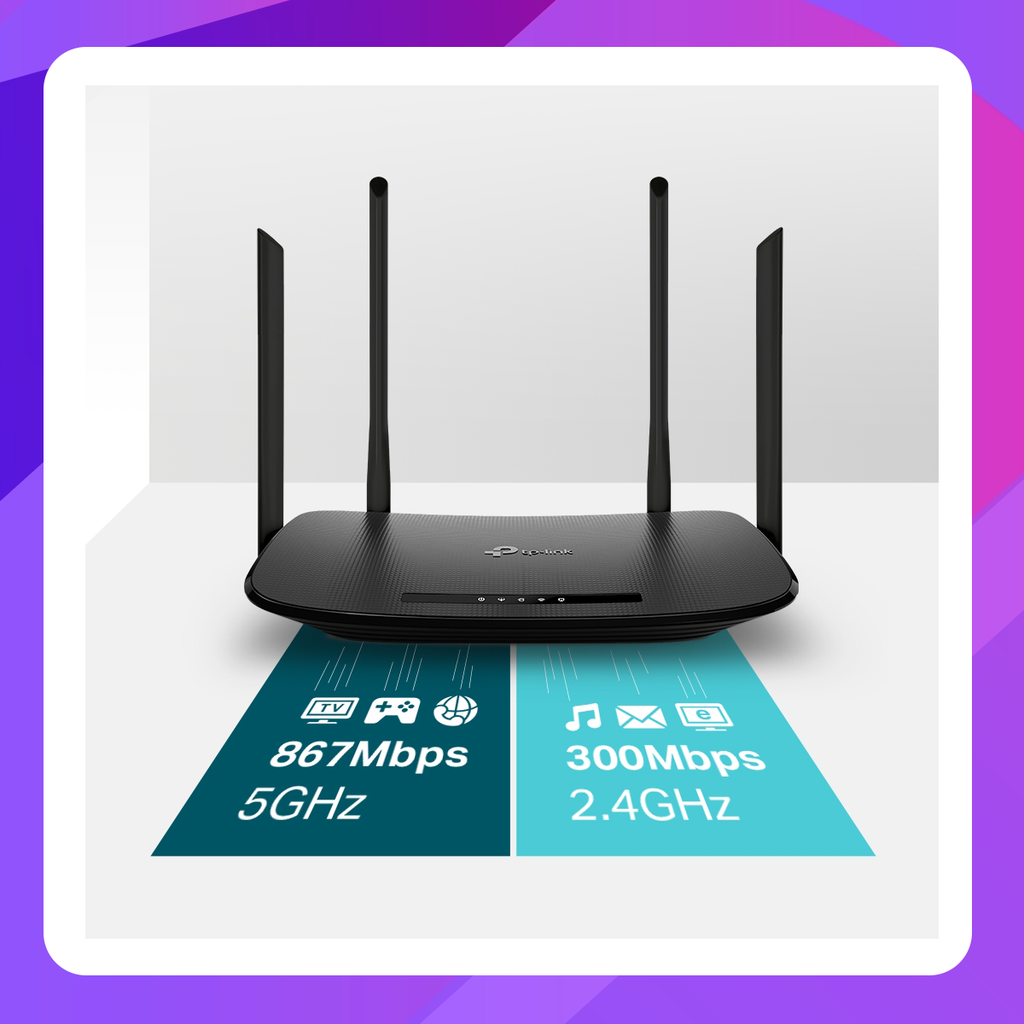 TP-Link AC1200 Wireless ADSL2+ Modem Router
