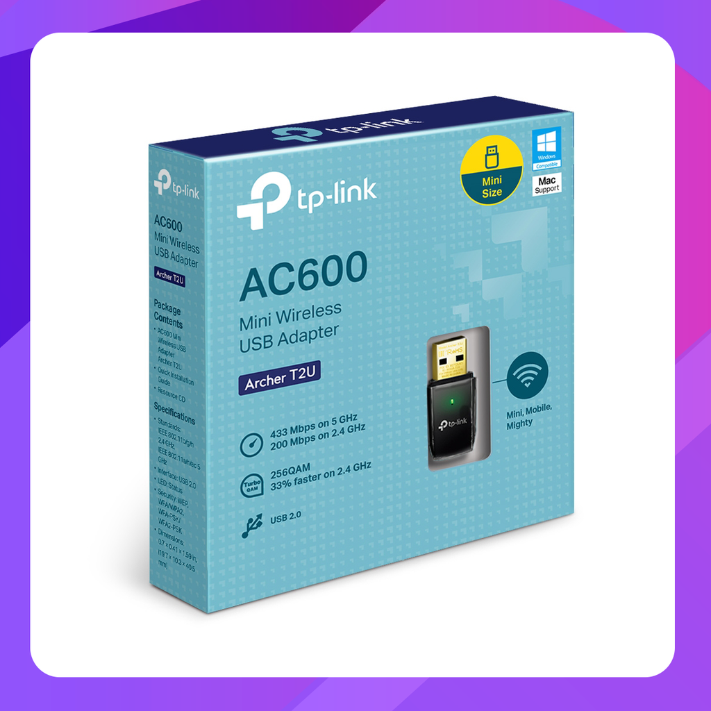 TP-Link AC600 Wireless Dual Band USB Adapter