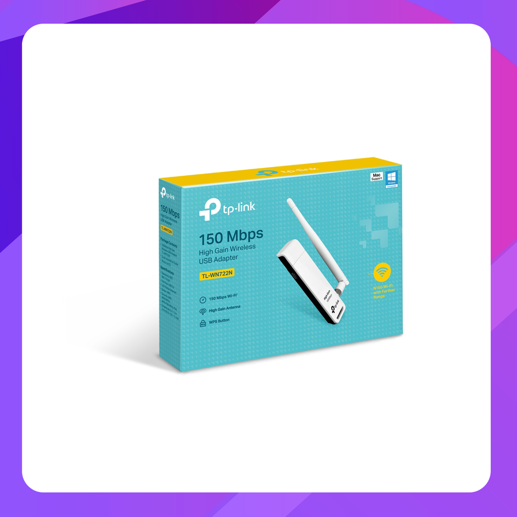 TP-Link 150Mbps High Gain Wireless USB Adapter