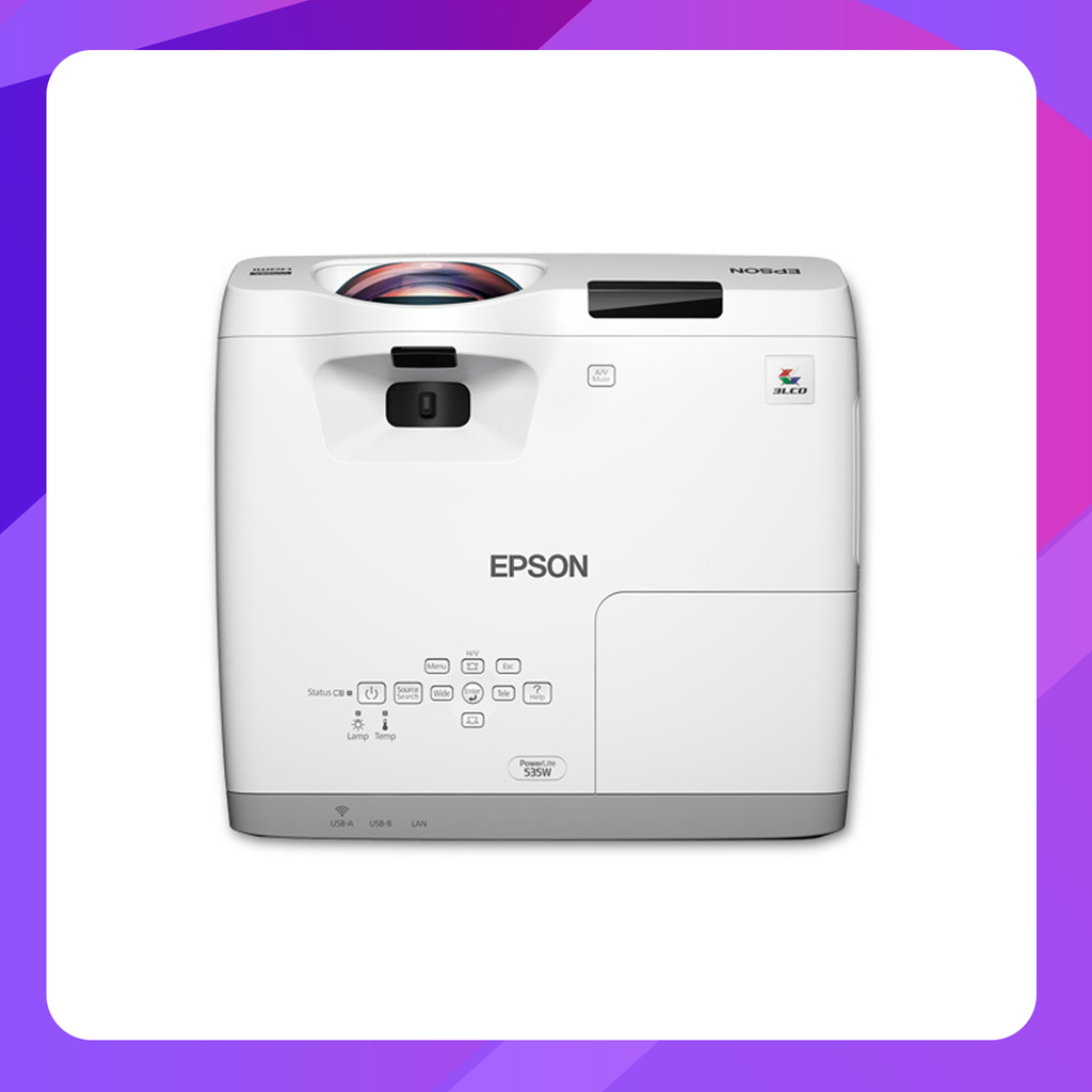 EB-535W Short Throw Business projector (3400lum, WXGA)