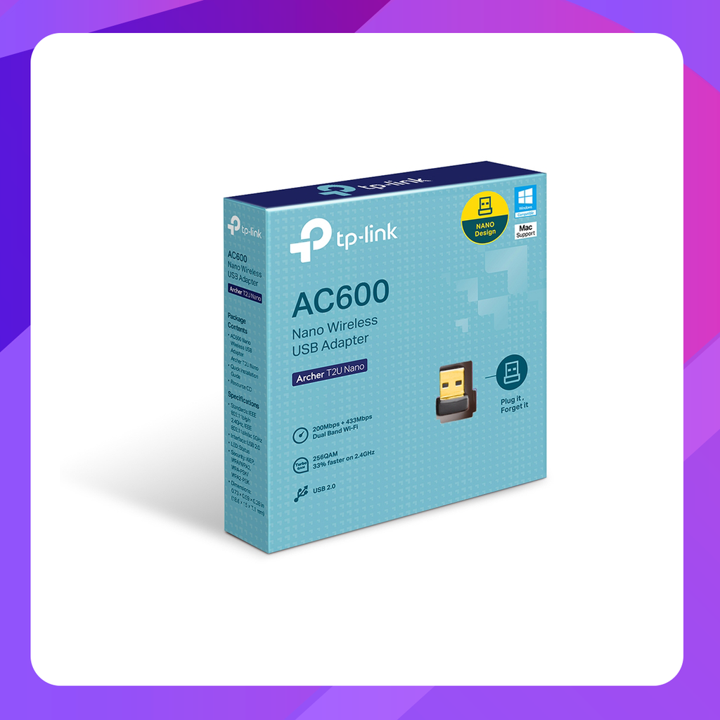 TP-Link AC600 Nano Wireless USB Adapter
