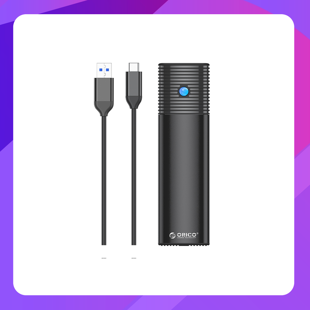 ORICO PWM2-EP USB3.2 Gen1 USB-C M.2 NGFF SATA SSD Enclosure (5Gbps) (ORICO-PWM2-EP)