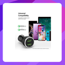 Ringke Dual Ports Car Charger (Black)