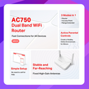 Mercusys AC750 Wireless Dual Band Router