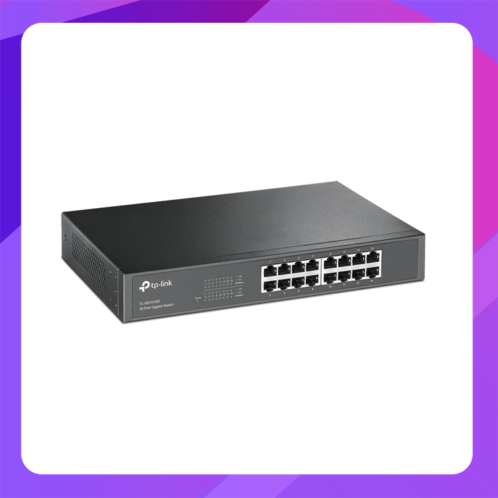 16-Port Gigabit Desktop/Rackmount Switch