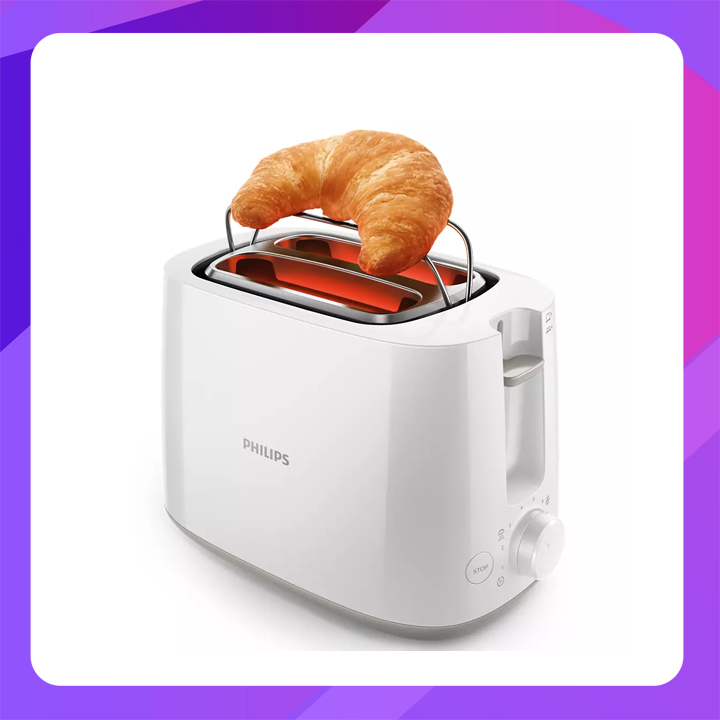 2 L.BreadSlot,8 Setting,900W,with dust cover,white