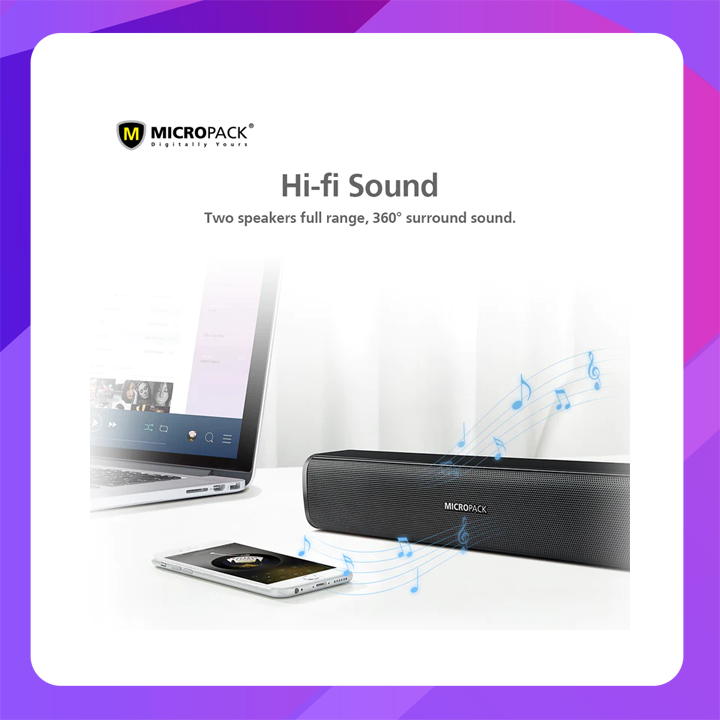 MicroPack MS220B Bluetooth Speaker