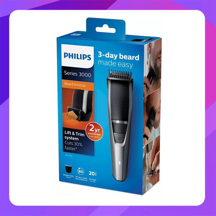 Philips Beard Trimmer 20Setting BT3216/14