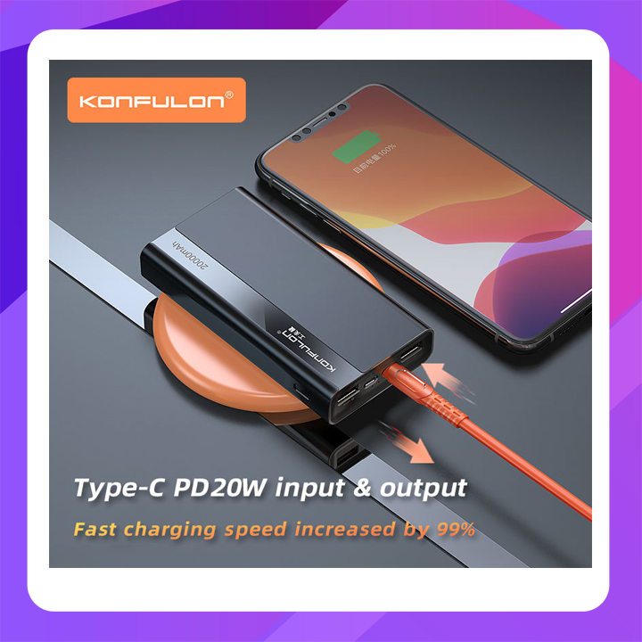 Konfulon A16Q (20000mAh Fast Charging 22.5W Power Bank)