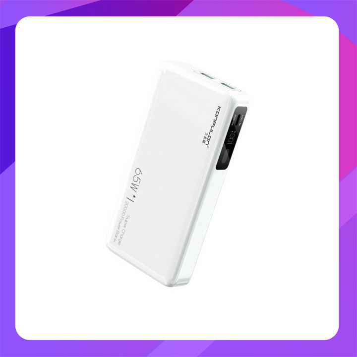 Konfulon A25Q (20000mAh Fast Charging 65W Laptop Power Bank)