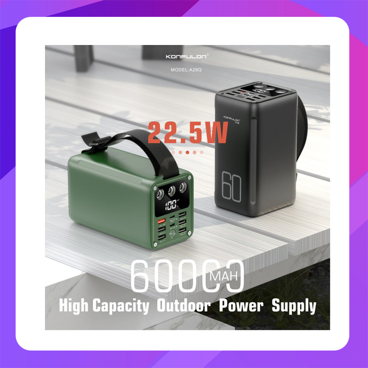 Konfulon A28Q (60000mAh Fast Charging 22.5W Power Bank)
