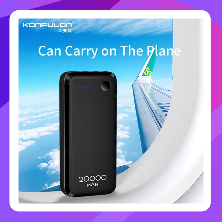 Konfulon A23L (20000mAh Built-in 4 Cable Power Bank)
