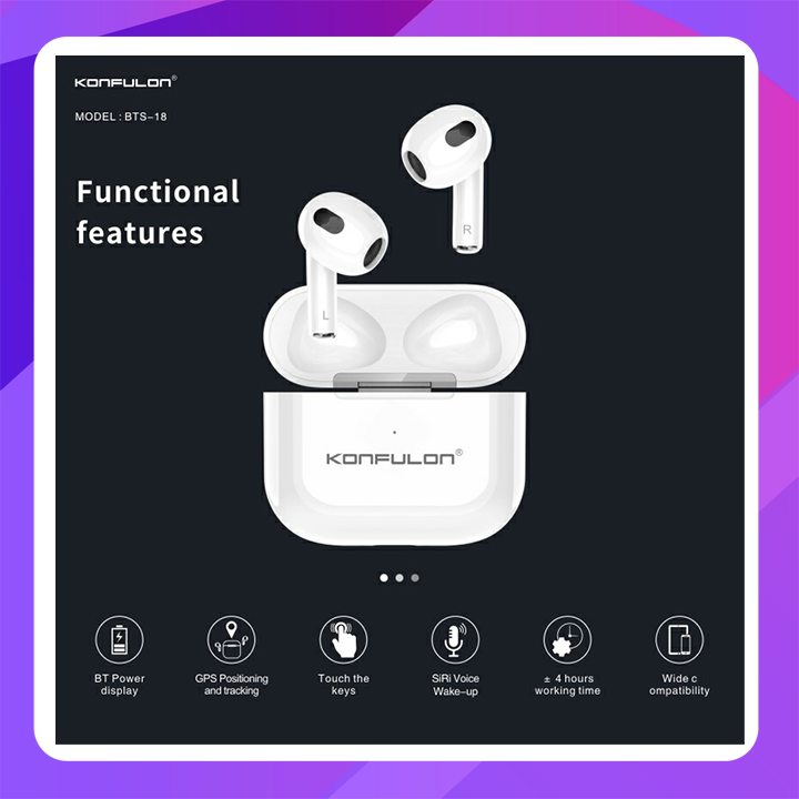 Konfulon BTS-18 (TWS Wireless Earubuds)