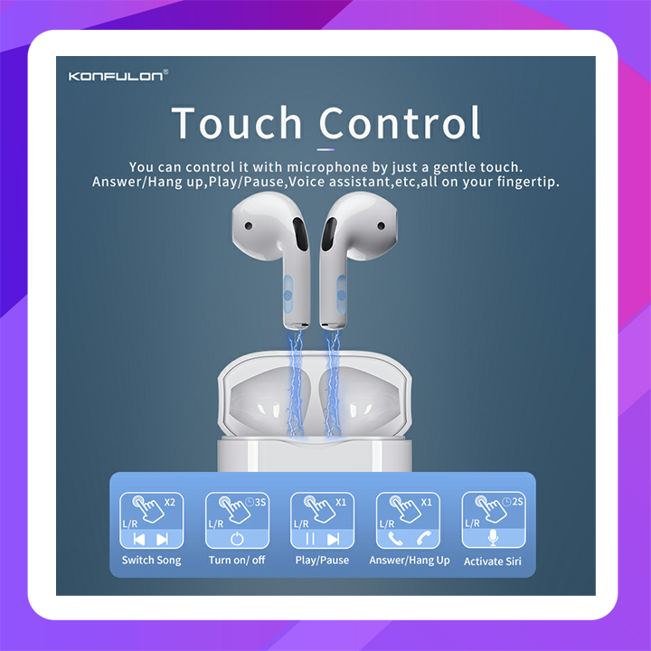 Konfulon BTS-21 (TWS Wireless Earbuds) 