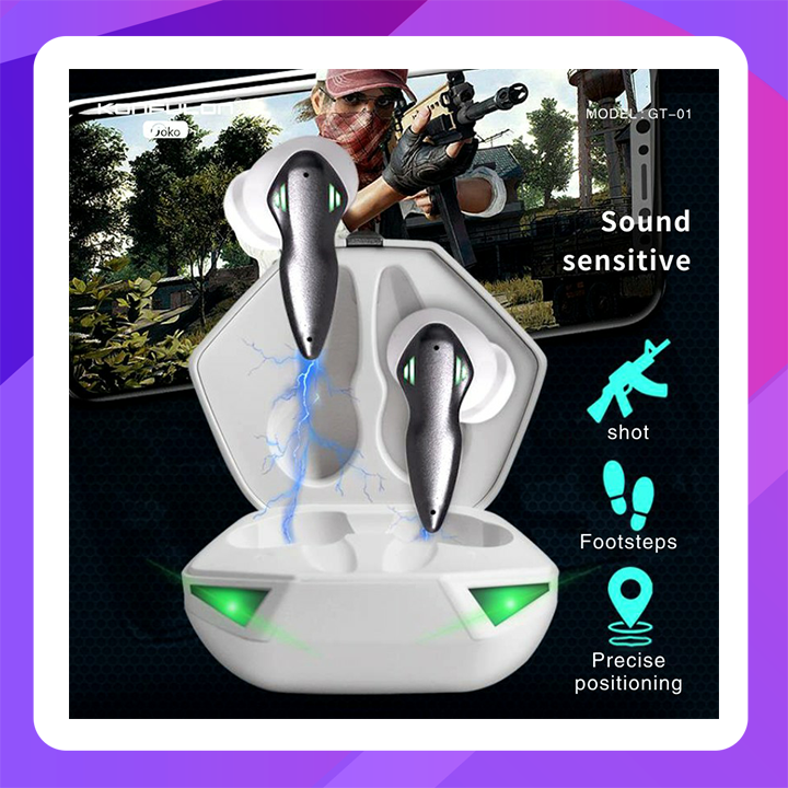 Konfulon GT-01  (TWS Gaming Wireless Earbuds) 