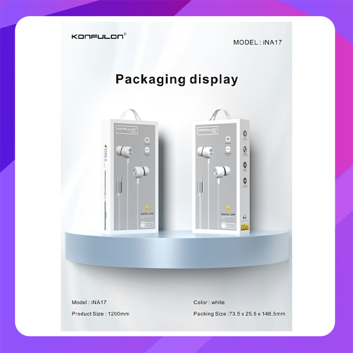 Konfulon iN-A17 (Type-C Earphone)