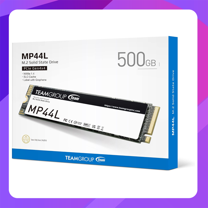 Team MP44L M.2 PCLe Gen4 x 4 with NVME 1.4 -M key 2280(500GB)