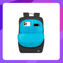 RIVACASE  7764  black Full Size Laptop backpack 15.6"