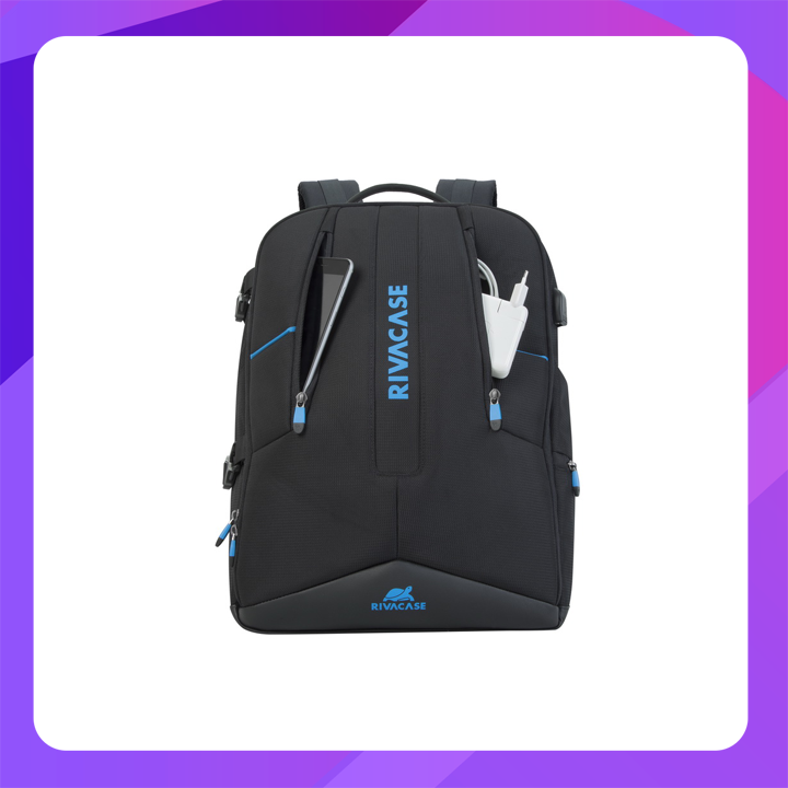 RIVACASE 7860 black ECO Gaming backpack 17.3"