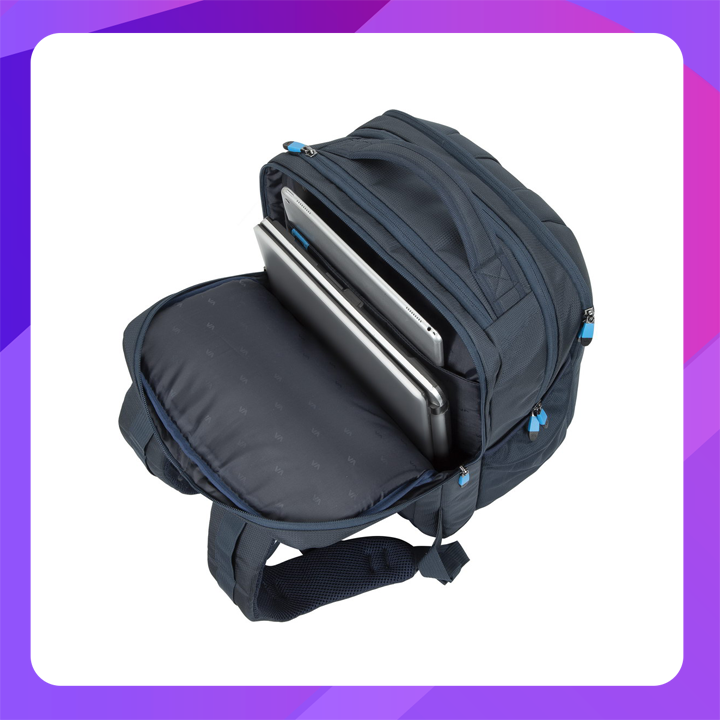 RIVACASE 7861 dark blue ECO Gaming backpack 17.3"